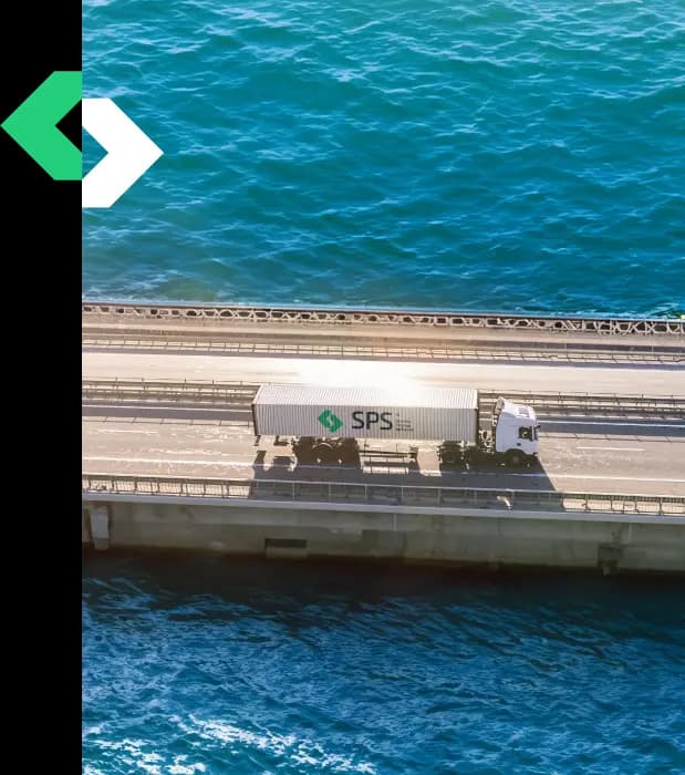 Vehículo de Servicios Procargo del Sureste en la carretera